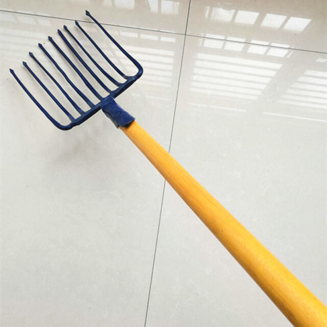 Blue Manganese Steel Garden Fork Factory