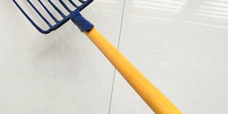 Blue Manganese Steel Garden Fork Factory