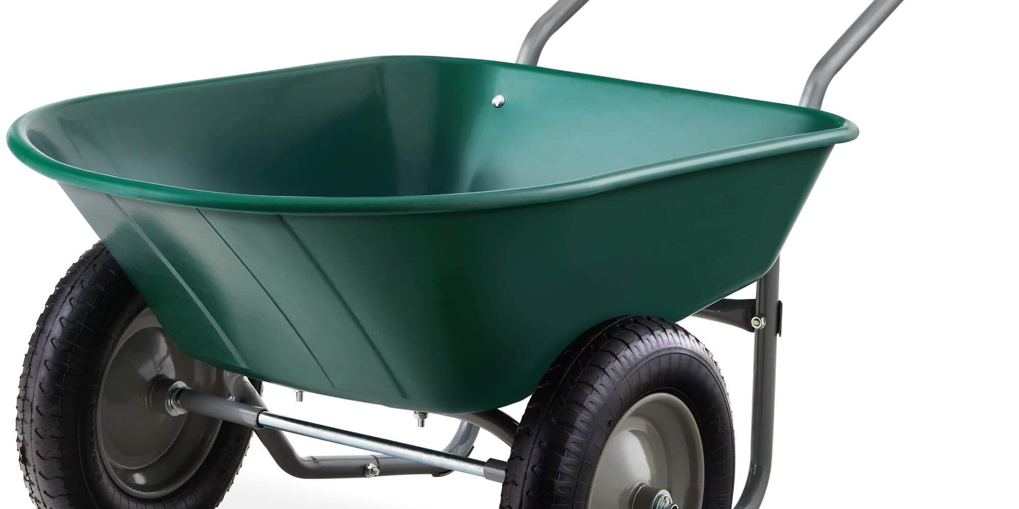 Heavy Duty Steel Garden Wheelbarrow