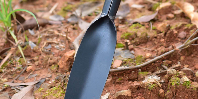 leaf-shaped garden trowel hand shovel