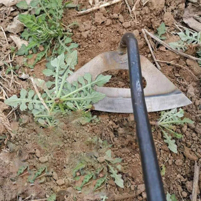 Household Garden Hoe Weeding Sickle for Vegetable Plowing